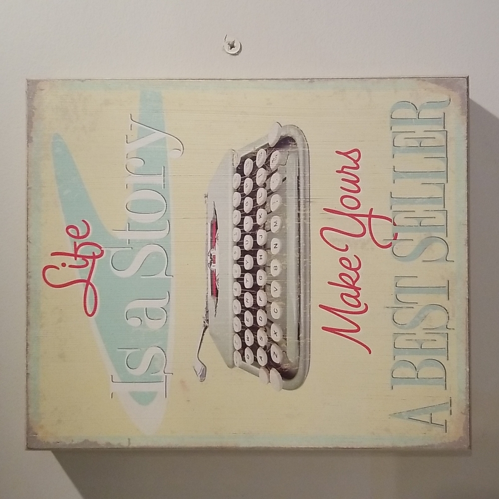 Wood Box Sign